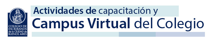 Campus Virtual Colegio de Escribanos